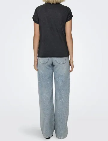 Tricou Only, gri Gri