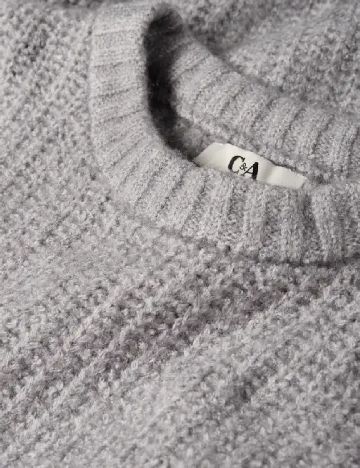 Pulover C&A, gri