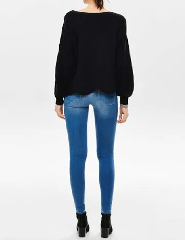 Pulover Only Carmakoma, negru Negru