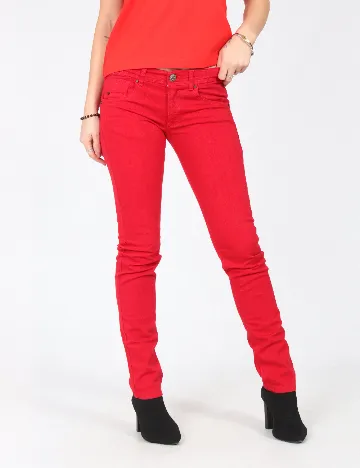 Pantaloni Zara, rosu Rosu