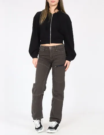 Pantaloni Zara, verde Verde