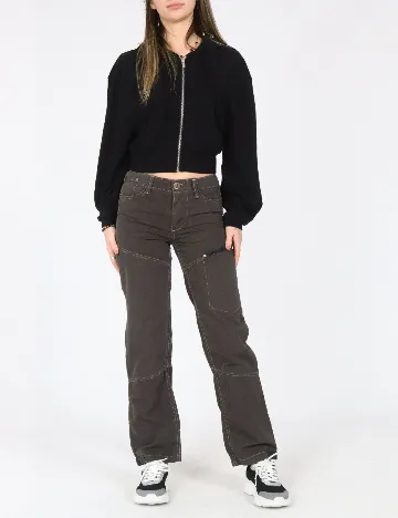 Pantaloni Zara, verde Verde