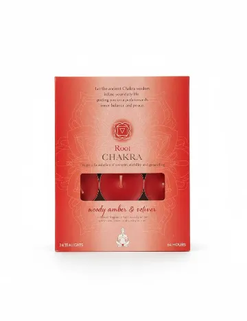 Set lumanari parfumate ACTION, rosu Rosu