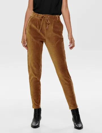 Pantaloni Only, maro Maro