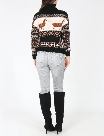 Pulover Zara, negru Negru