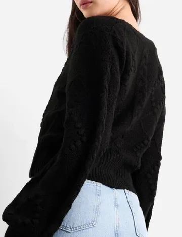 Cardigan C&A, negru