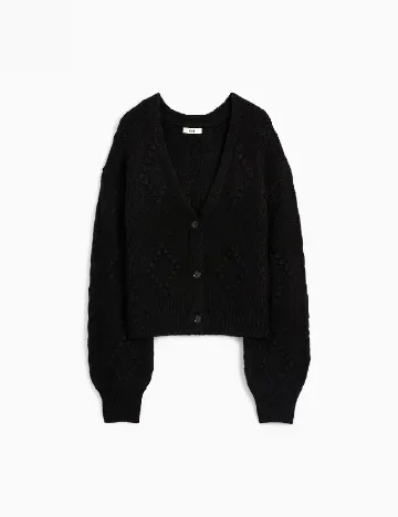 Cardigan C&A, negru