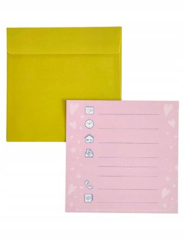 Invitatii cu plicuri 8 bucati Nickelodeon, mix culori