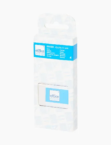 Set radiere 4 bucati ACTION, alb Alb