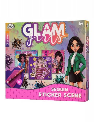 Kit creatie tablouri cu paiete Craft Universe, mix culori