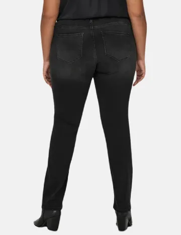 Blugi Only Carmakoma, negru Negru