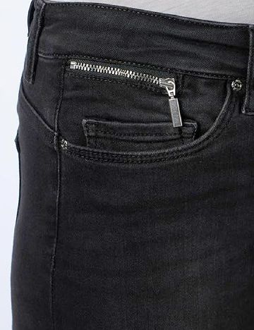 Blugi Only Carmakoma, negru