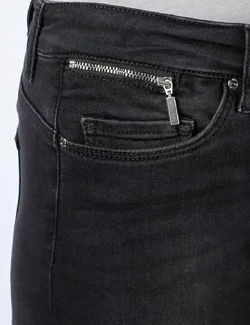 Blugi Only Carmakoma, negru Negru