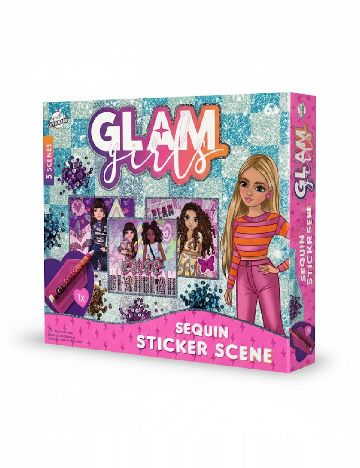 Kit creatie tablouri cu paiete Craft Universe, mix culori