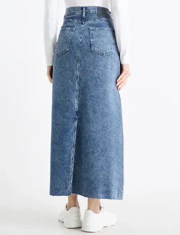 Fusta C&A, albastru Albastru