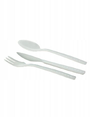 Set tacamuri plastic PLAST1, alb