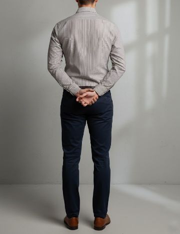 Camasa Zara, maro/alb