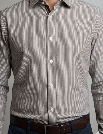 Camasa Zara, maro/alb