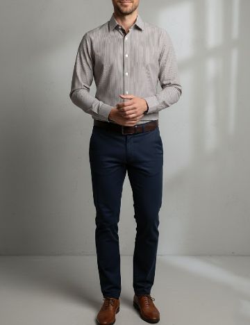 Camasa Zara, maro/alb