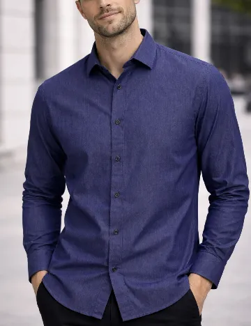 Camasa Zara, albastru