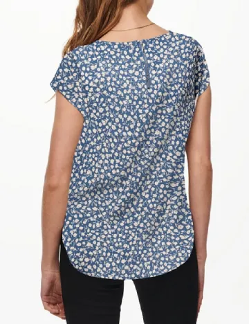 Bluza Only, albastru Albastru