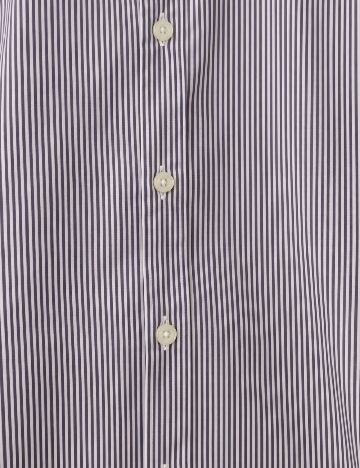 Camasa Zara, mov/alb