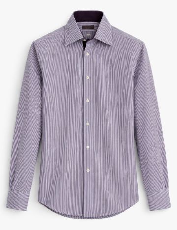 Camasa Zara, mov/alb