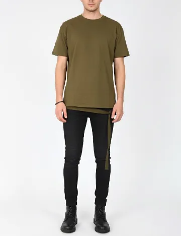 Tricou Bershka, kaki