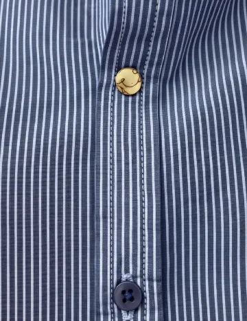 Camasa Zara, gri/albastru