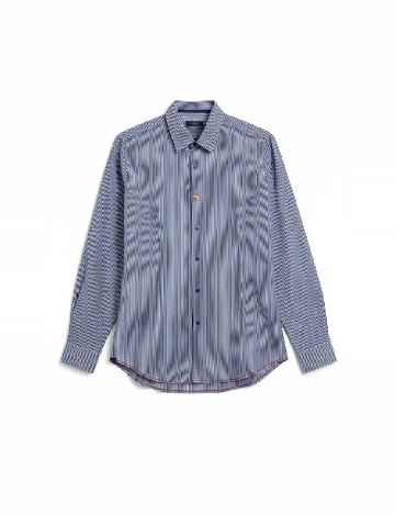 Camasa Zara, gri/albastru