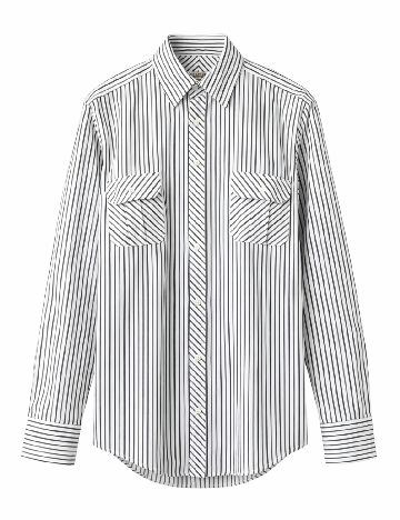 Camasa Zara, alb/albastru