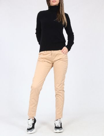 Pantaloni Zara, maro