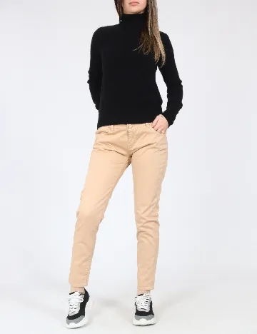 Pantaloni Zara, maro