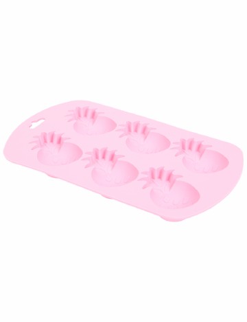 Forma din silicon pentru gheata A.I.&E., roz