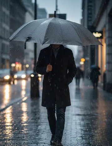 Umbrela Impliva, gri