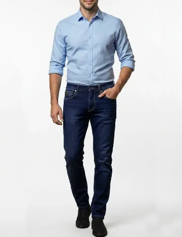 Blugi Zara, albastru