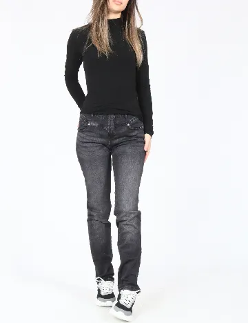 Blugi Friendtex, gri inchis