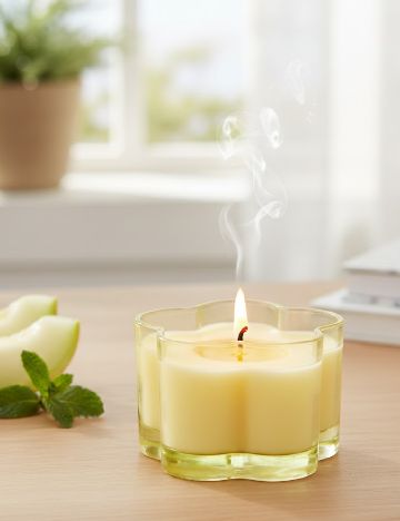 Lumanare parfumata ACTION, galben