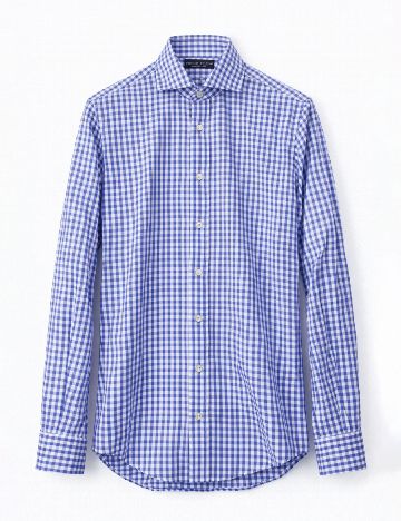 Camasa Zara, alb/albastru