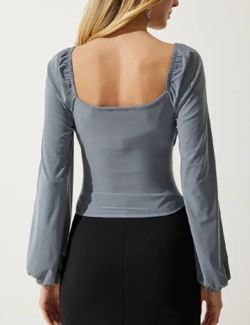 Bluza Happiness Istanbul, gri