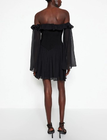 Rochie scurta TRENDYOL, negru