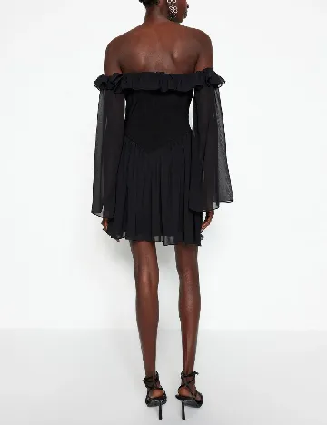 Rochie scurta TRENDYOL, negru