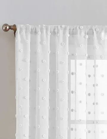 Perdea SHEIN, alb
