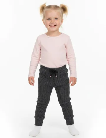 Pantaloni Zara, gri inchis