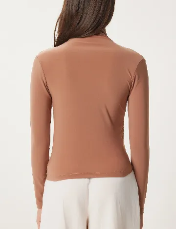 Bluza Happiness Istanbul, maro