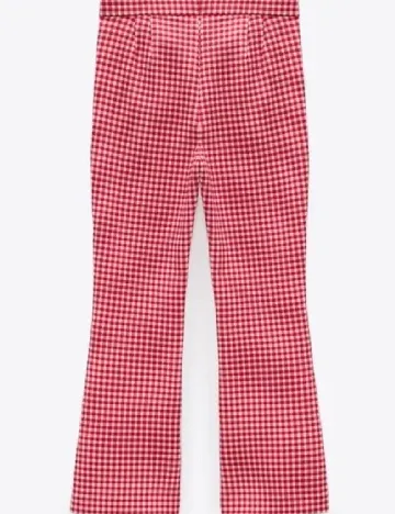 Pantaloni Zara, rosu