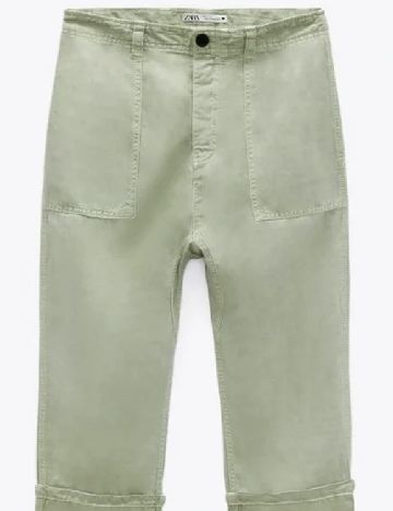 Pantaloni Zara, verde
