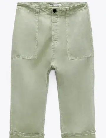 Pantaloni Zara, verde