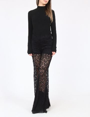 Pantaloni Bershka, negru