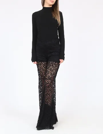 Pantaloni Bershka, negru